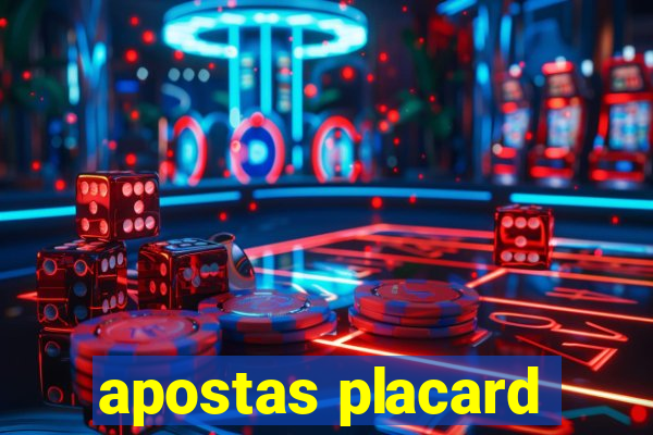 apostas placard